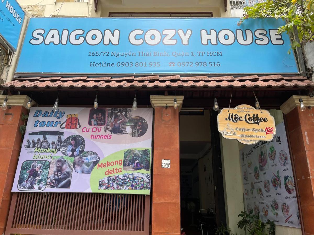 A Pousada Saigon Cozy House & Coffee Cidade de Ho Chi Minh Exterior foto