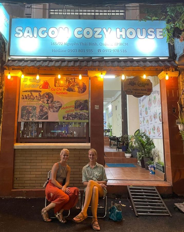 A Pousada Saigon Cozy House & Coffee Cidade de Ho Chi Minh Exterior foto